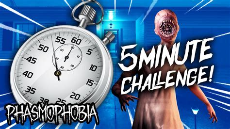 5 Minute Challenge! | Phasmophobia - YouTube