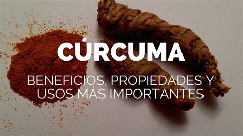 Propiedades medicinales, beneficios y usos de la cúrcuma