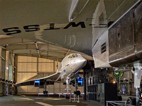 Concorde Air France First Prototype at Air Museum Le Bourget Paris ...