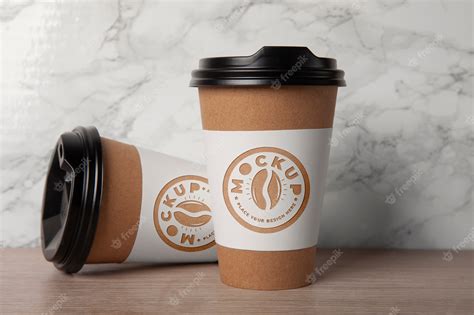 Premium PSD | Logo mockup on paper cup