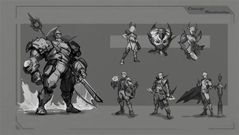 Concept for Dnd Game characters by DextroMaj on DeviantArt