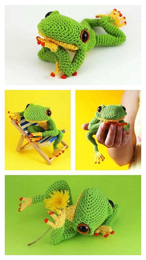 Amigurumi Frog Free Pattern — Frog Free Crochet Pattern | Crochet frog, Crochet amigurumi free ...