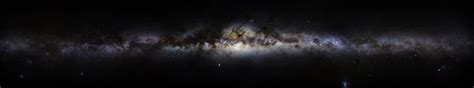 Nature panorama Milky Way multiscreen wallpaper 5760x1080