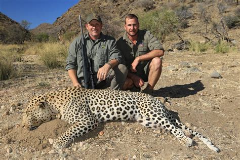 Leopard Hunting » Schalk Pienaar Hunting Safaris in Namibia