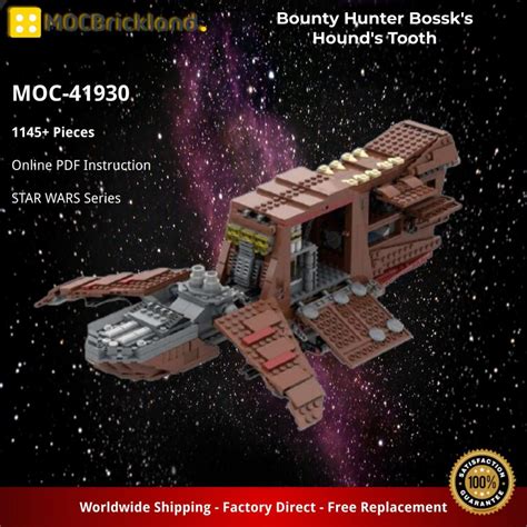 Bounty Hunter Bossk’s Hound’s Tooth STAR WARS MOC-41930 by Bigfoot.mg ...