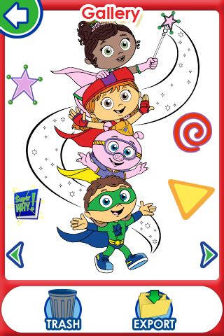 Super Why! Paint Mobile Downloads | PBS KIDS