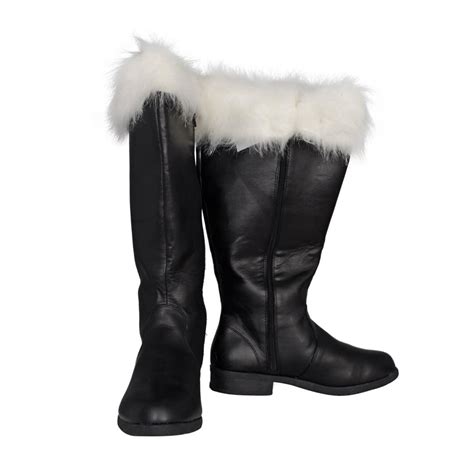 Adult Halloween Christmas Santa Claus Boots