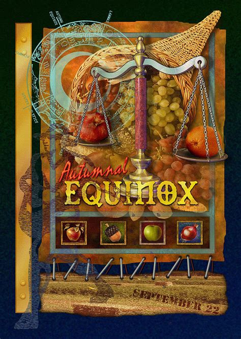 Autumnal Equinox Digital Art by Ernestine Grindal