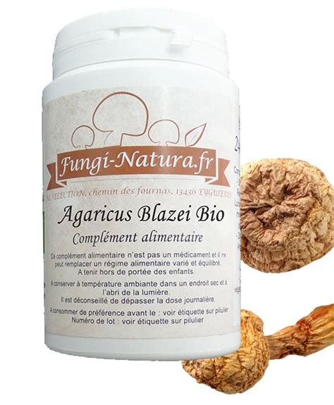 Acheter du Agaricus blazei BIO : poudre, extrait,...