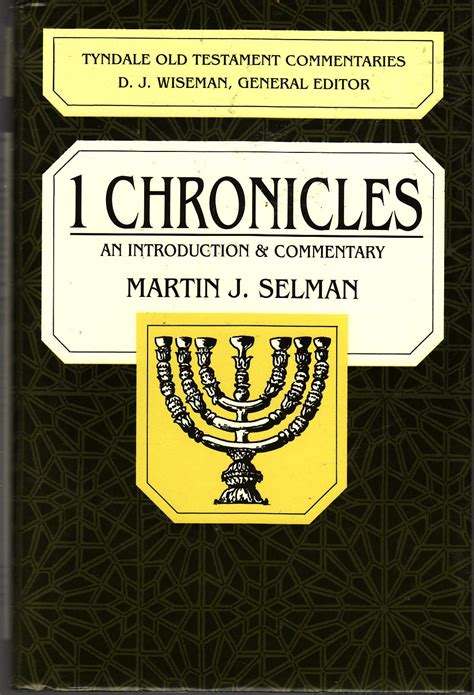 1 Chronicles: An Introduction and Commentary (Tyndale Old Testament ...