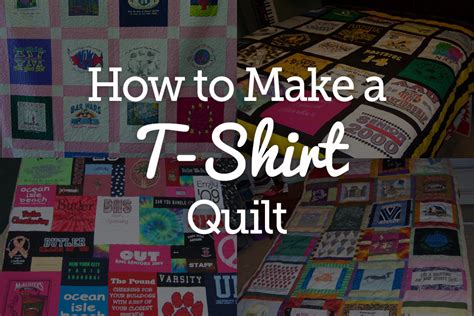 Quick and Easy T-Shirt Quilt Tutorial | National Quilters Circle