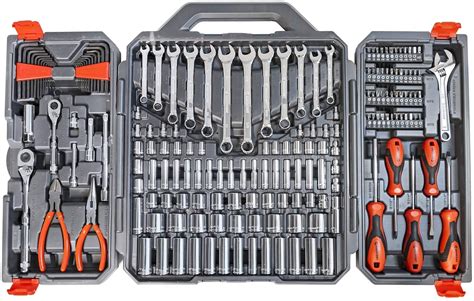 Crescent 180 Pc. Professional Tool Set in Tool Storage Case - CTK180 ...