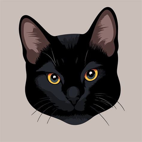 Free Cat' Face Vector Art - Download 5,588+ Cat' Face Icons & Graphics ...