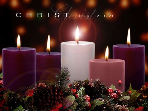 First Advent Candle | New Calendar Template Site