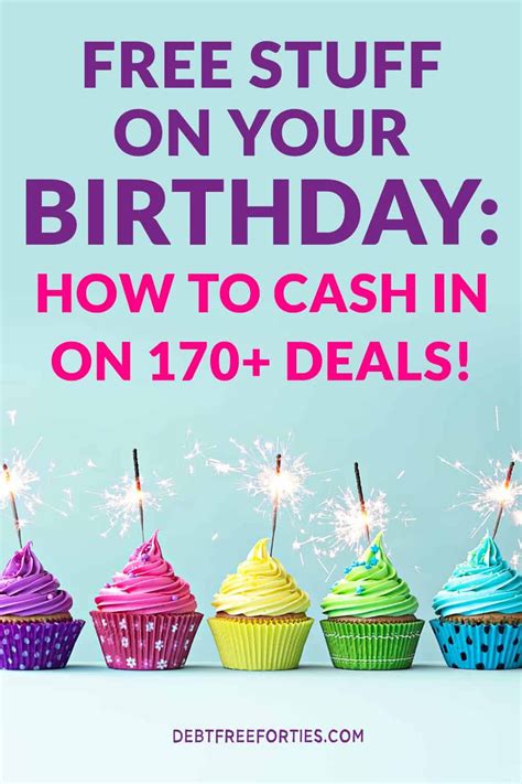 Looking for free stuff to get for your birthday? Check out this massive ...