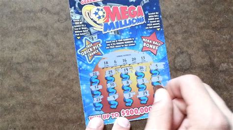 Illinois Lottery "Mega Millions" Scratch Off!! - YouTube