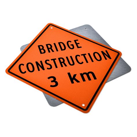 Bridge Construction ___km - Traffic Supply | 310-SIGN