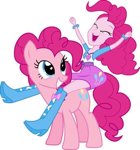 Pinkie Pie and Pinkie Pie by Vector-Brony on deviantART | My little ...