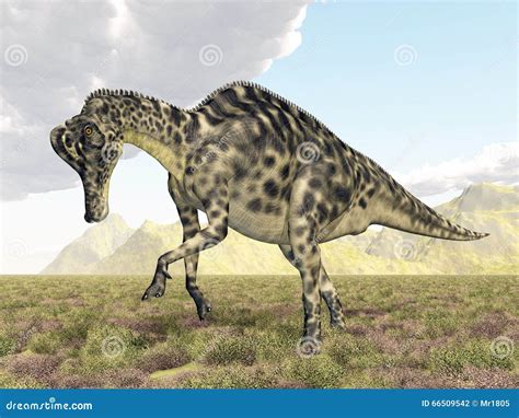 Dinosaur Velafrons stock illustration. Illustration of prehistoric - 66509542