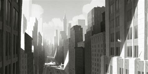 mingjue helen chen: Paperman Concept Art