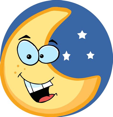 Crescent Moon Cartoon - Cliparts.co