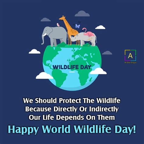 National Wildlife Day Quotes, Wishes, Theme, Messages & Slogans