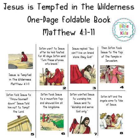 Jesus Tempted in the Wilderness | Bible Fun For Kids