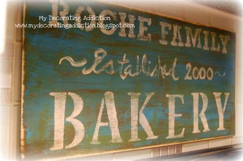 A Bakery Sign and Some Tea Buns | Bakery sign, Vintage signs, Vintage inspired signs