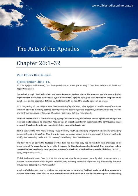 Acts 26 Bible study by Danielle Bartlett - Issuu