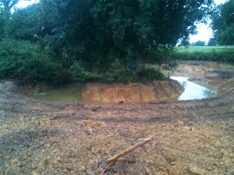 Digging out the pond | Hazlegrove Jubilee Wood