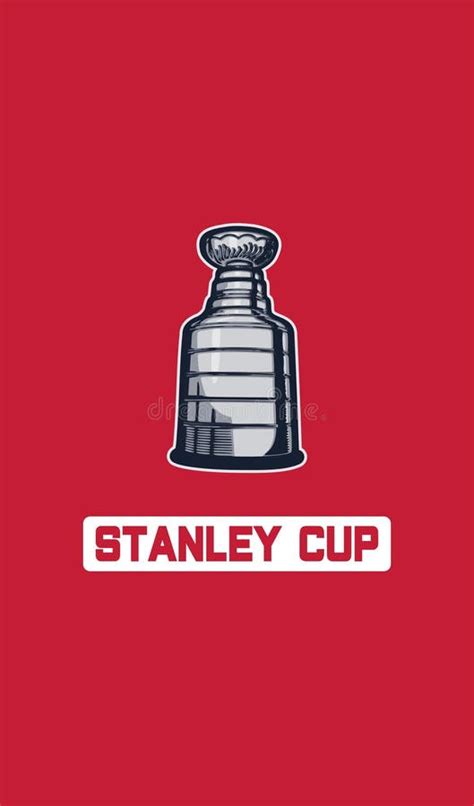 Stanley Cup Vector Illustration of Hockey Trophy. Stock Photo ...