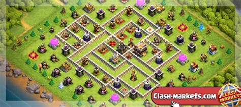 Town Hall 11 Farming Base Links | Clash Markets