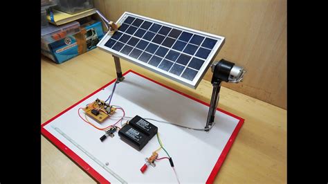 Sun Tracking Solar Panel | Solar Tracking System using LDR light sensor ...