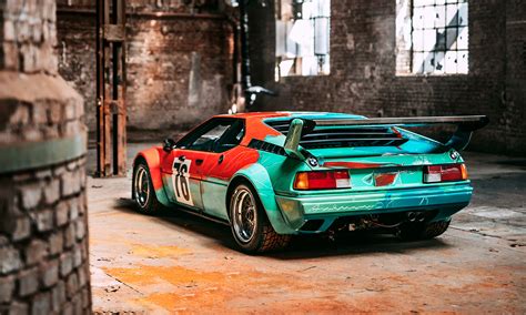 Image: BMW M1 Art Car By Andy Warhol 40 Years Later In 2019