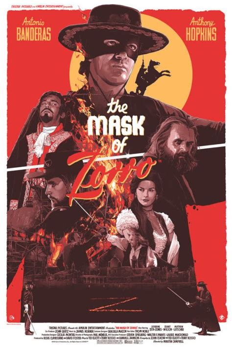 ‘The Mask Of Zorro’ by Grzegorz Domaradzki | The mask of zorro, Mask of zorro, Action movie poster