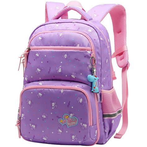 Vbiger - Backpack for Girls, Durable and Functional School Book Bag ...