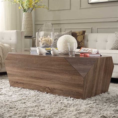 Hatteras Irregular Modern Woodblock Occasional Table - Overstock™ Shopping - Great Deals on ...