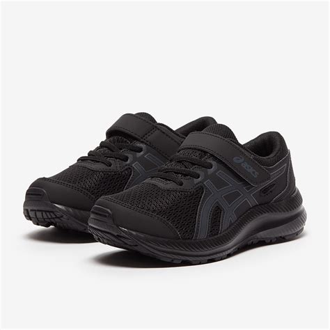 ASICS Kids Contend 8 PS - Black - Boys Shoes