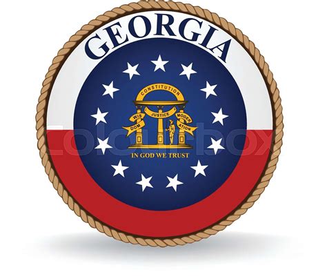 Georgia State Seal | Stock vector | Colourbox