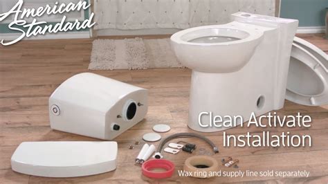 Touchless Toilet Install: Clean ActiVate Toilet by American Standard ...