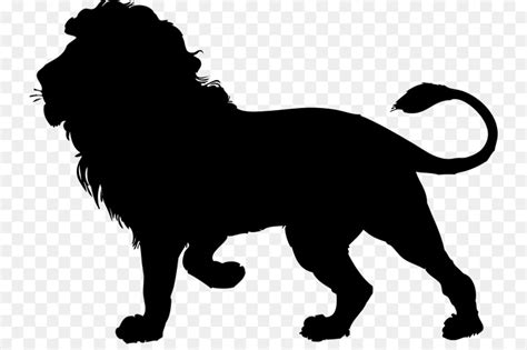 Download High Quality lion clipart black and white silhouette Transparent PNG Images - Art Prim ...