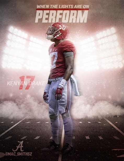 Alabama Football 2015: Perform on Behance