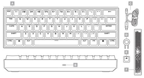 CORSAIR K65 RGB Mini Gaming Keyboard User Guide