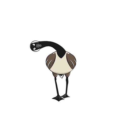 Silly Goose Bare Tree Media GIF - Silly goose Bare tree media Bird - Discover & Share GIFs