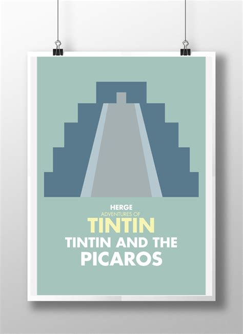 Tintin Posters on Behance