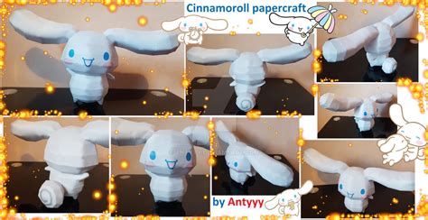 Cinnamoroll (Sanrio) built papercraft by Antyyy on DeviantArt