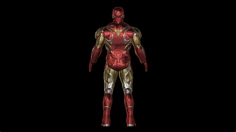 Iron Man Mark 85 Endgame Full Body Wearable Armor With Helmet 3D Model STL Iron Man Mark 85 ...