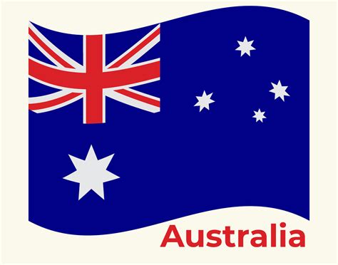 Australian flag vector illustration, Australia National Flag 13975371 ...