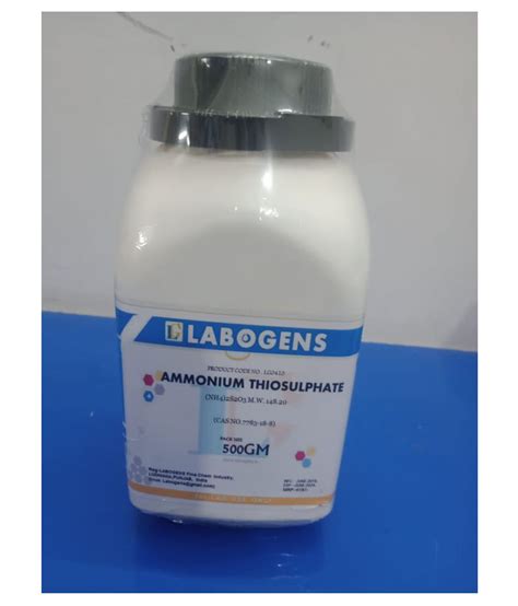 AMMONIUM THIOSULPHATE (CAS NO.7783-18-8) 500 GM: Buy Online at Best Price in India - Snapdeal