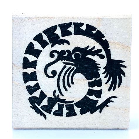 Petite Bold Dragon Stamp– Rubber Stamp Plantation